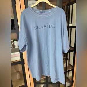 Seaside Comfort Colors crewneck tee oversized unisex short sleeve tshirt